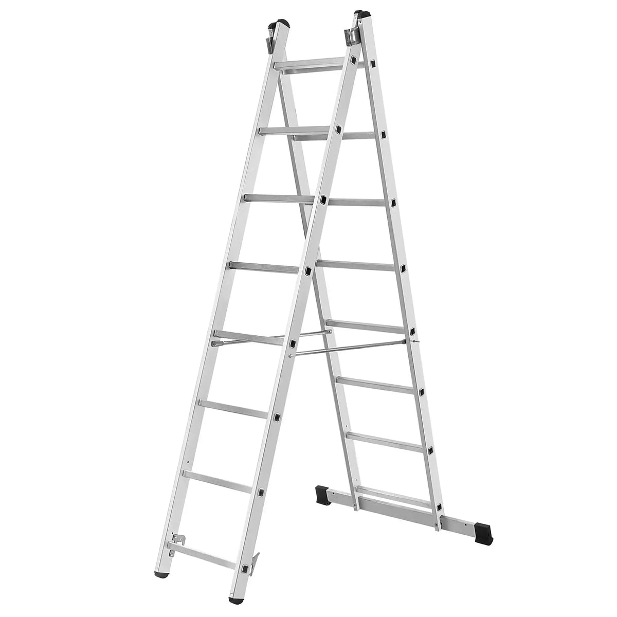 Échafaudage-échelle aluminium 370 cm