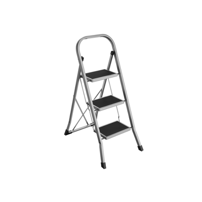 Escabeau aluminium 3 marches Songmics - Bricovibe