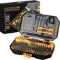 145 in 1 Precision cable Driver Set Electronics Repair Hand Tool kit with 132 Bits Magnetic Driver Kit Magnetic Bits