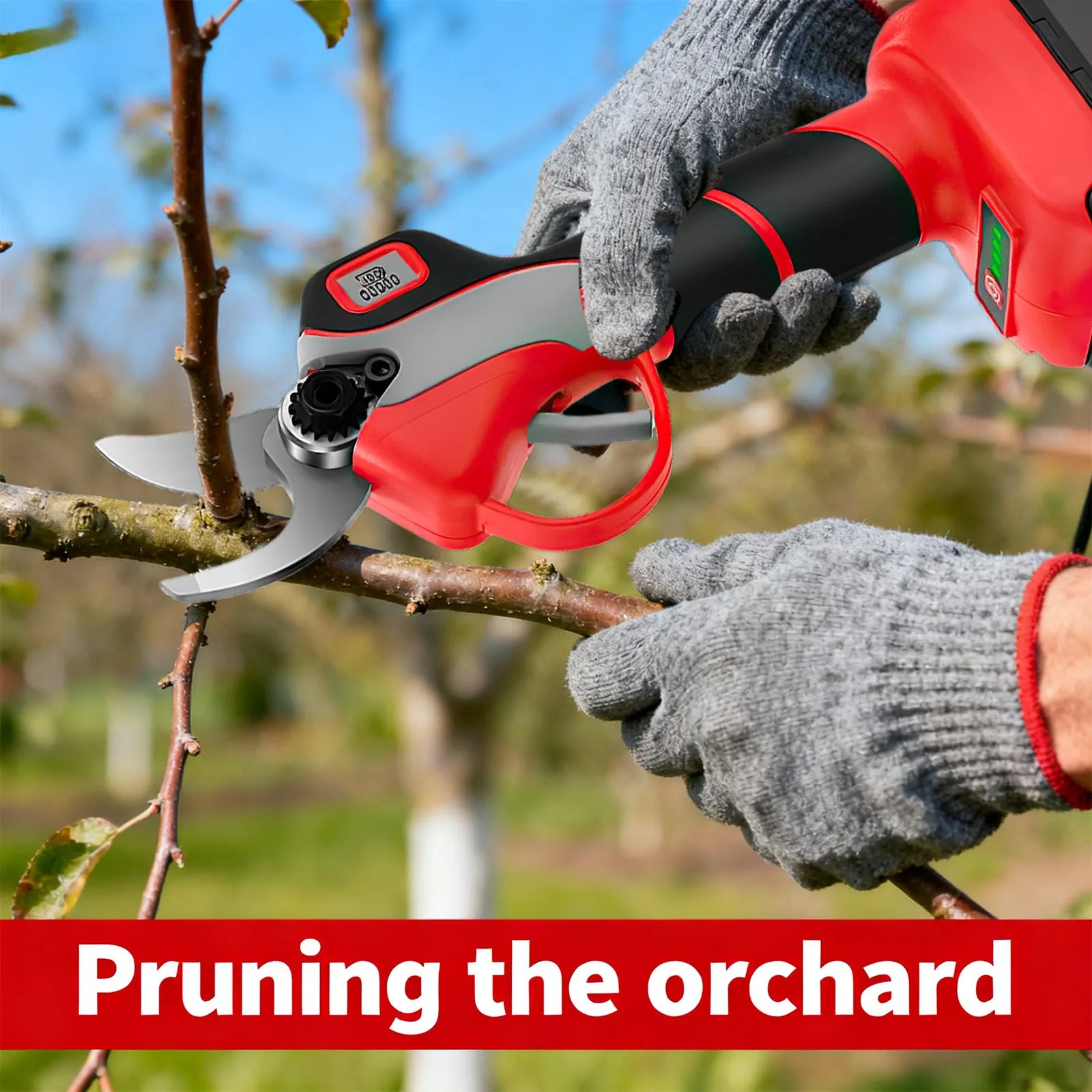 30mm Brushless Electric Pruner Scissor 1000W Efficient Fruit Tree Bonsai Shear Branch Garden Tool For Makita Battery Pin
