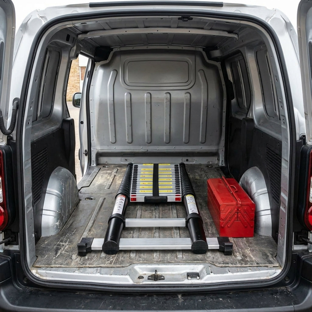 Échelle télescopique MaxiFlex 4,4 m - Barre stabilisante pro