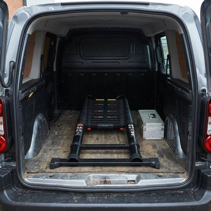 Échelle télescopique MaxiPro Noire 3,8 m - 150 kg pro