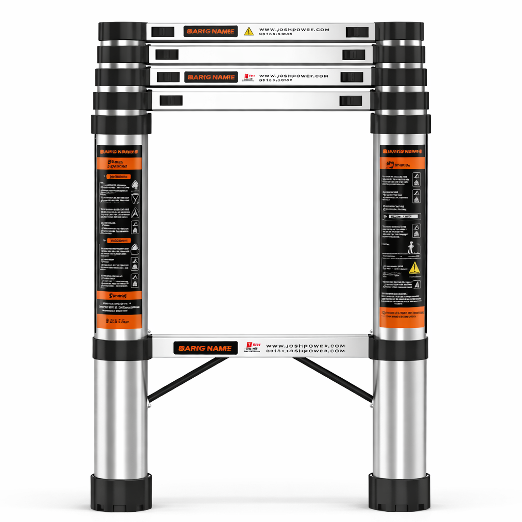 Échelle télescopique MaxiLock 1,9m extensible pro - Bricovibe