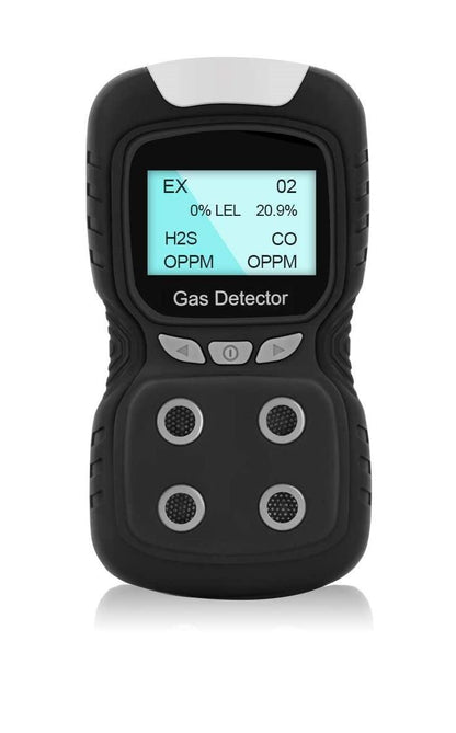 Détecteur 4 Gaz Portatif (EX, CO, H2S, O2) - DISTRI-FIBRE - DISTRI-FIBRE