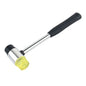 Double Face Soft Tap Rubber Hammer 25/30/35/40/45mm Multifunctional Glazing Window Beads Hammers Nylon Head Rubber Mallet