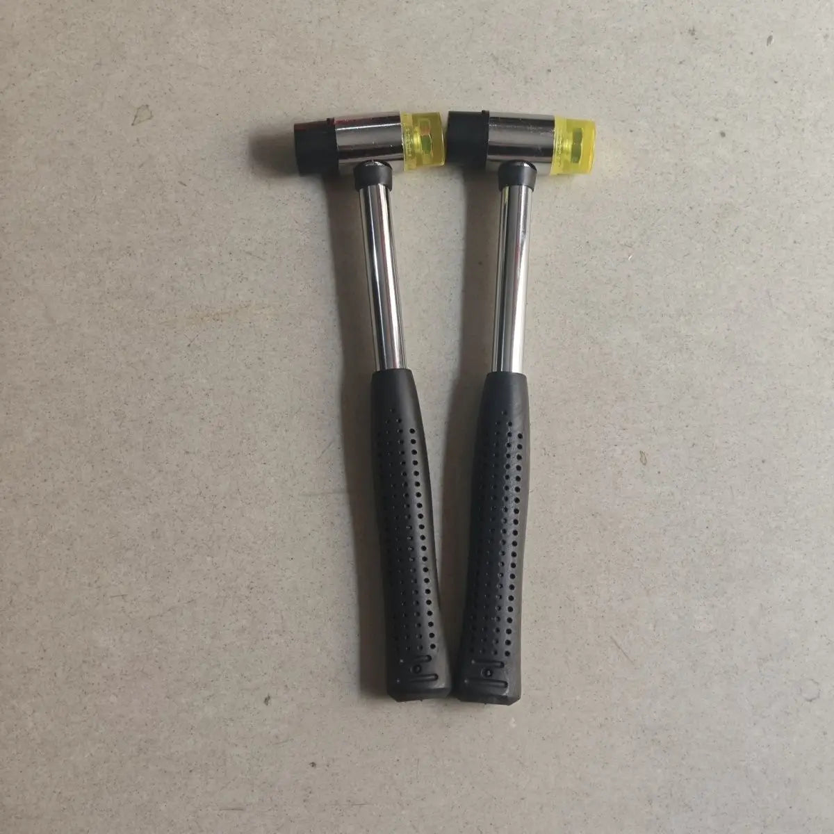 Double Face Soft Tap Rubber Hammer 25/30/35/40/45mm Multifunctional Glazing Window Beads Hammers Nylon Head Rubber Mallet