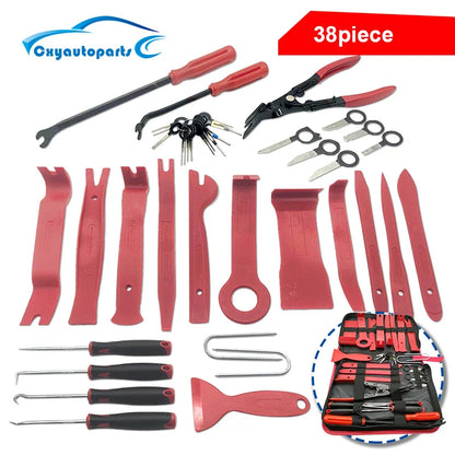 Contenu du kit de dépose de garnitures