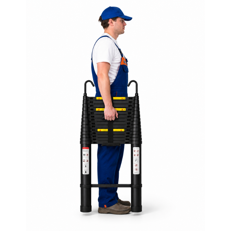Échelle télescopique MaxiBlack 5 m extensible pro