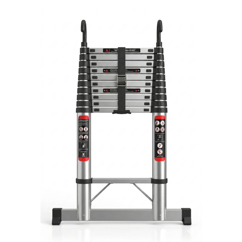 Échelle télescopique MaxiCompact 4,4m aluminium pro - Bricovibe