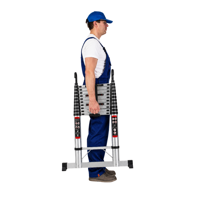 Échelle télescopique MaxiCompact 4,4 m - Aluminium pro