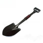 Heavy Duty Multi-Fold Shovel, Manganese Steel Survival Shovel for Snow Ice Digging,Car Emergency Escape Tool with Window Breaker