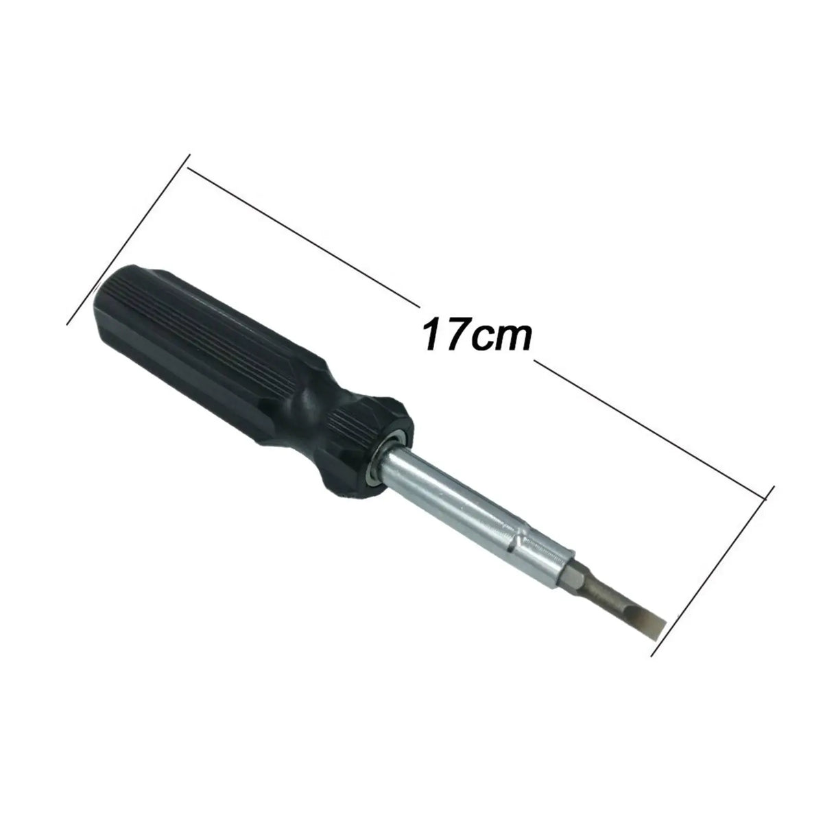 Tournevis 6 en 1 : longueur 17 cm