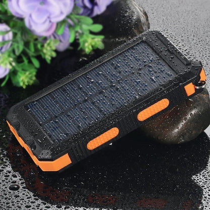 Batterie externe solaire 20 000 mAh avec lampe LED