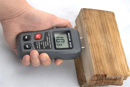 Mesure du taux d'humidité d'une pièce de bois