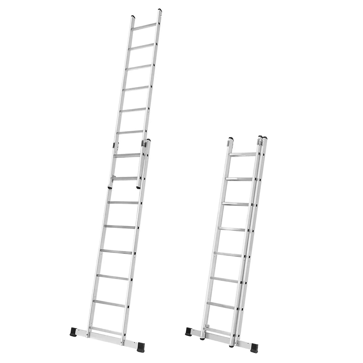 Échafaudage-échelle aluminium 370 cm
