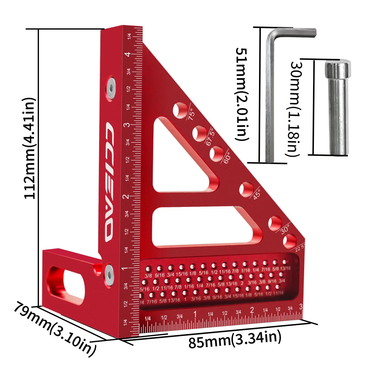 Équerre 3D multi-angles, vue 4