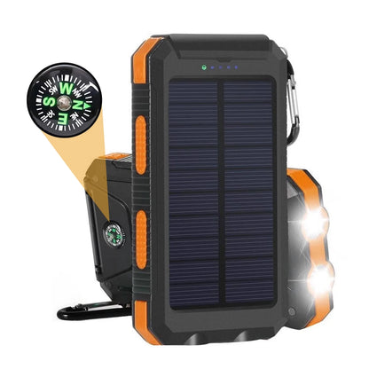 Batterie externe solaire, vue 6