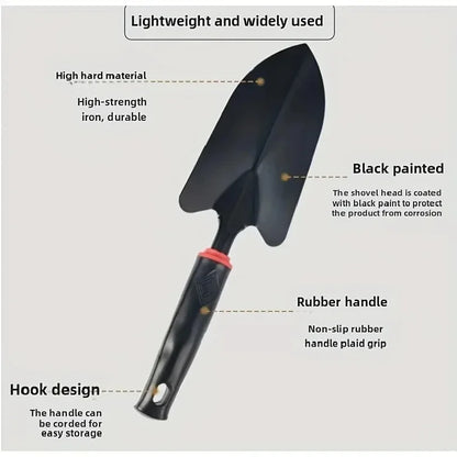Pelle de jardin ergonomique - Manche noir
