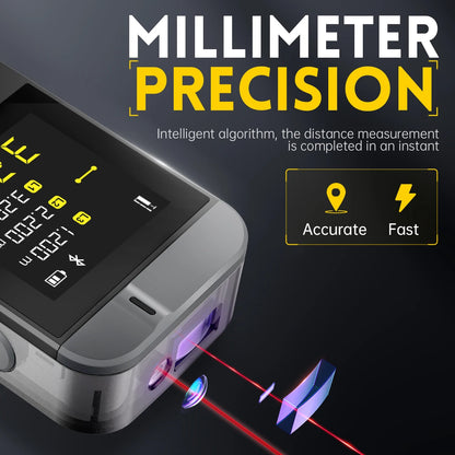 Télémètre laser Bluetooth 40 m