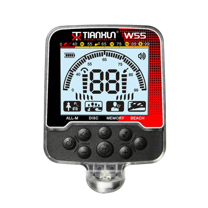 Détecteur de métaux rechargeable 4 modes