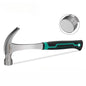 Single-Headed Crowbar & Small Metal Hardware Hammer - Round-Headed Household Woodworking Nail Puller Tool