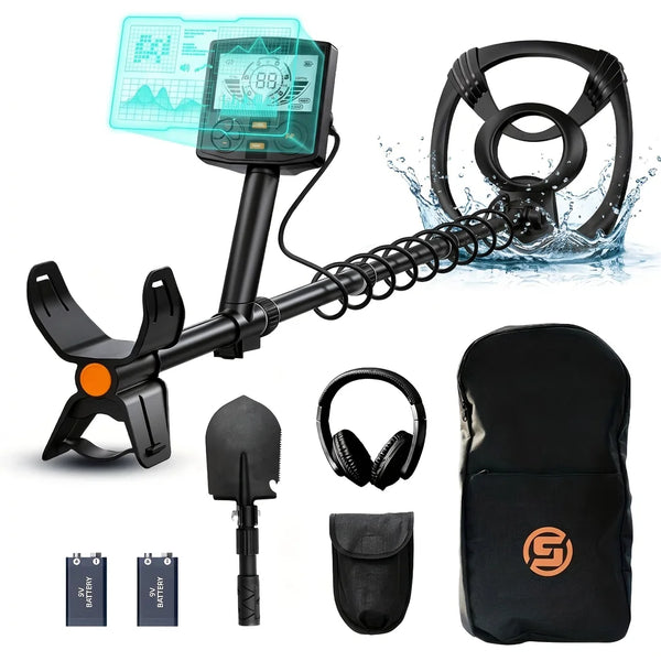 Détecteur de métaux professionnel bobine 30 cm IP68