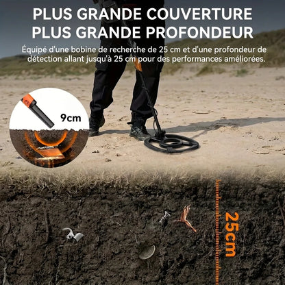 Kit détecteur de métaux 25 cm – vue 5
