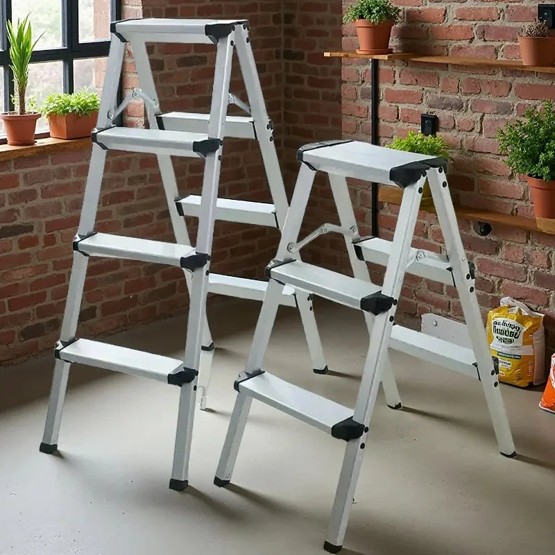 Escabeau aluminium double face 3 marches