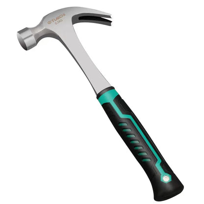 Single-Headed Crowbar & Small Metal Hardware Hammer - Round-Headed Household Woodworking Nail Puller Tool
