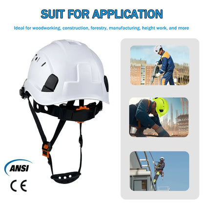 Casque de chantier : usages sur chantier et en hauteur