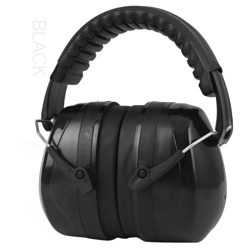 Casque antibruit pliable noir