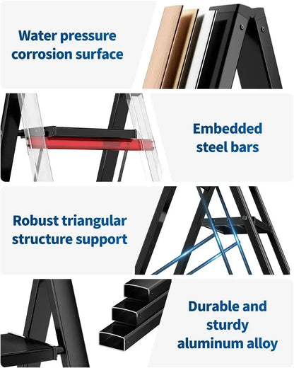Escabeau aluminium 2 marches – vue 5