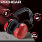 PROHEAR Foldable Safety Earmuffs Hearing Protector for Mowing Shooting Construction 28dB Passive Noise Reduction Ear Protection