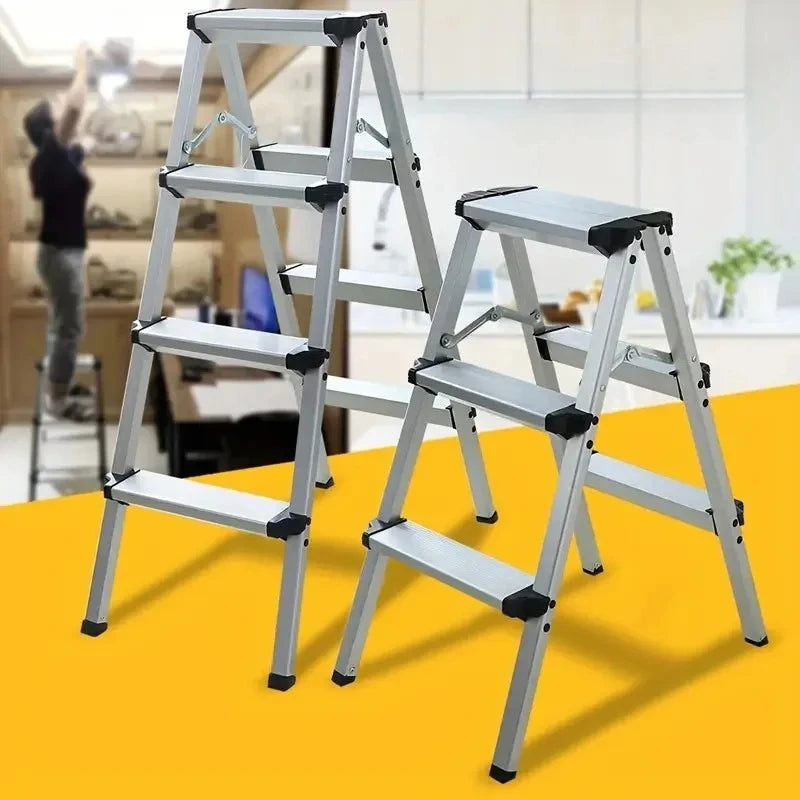 Escabeau aluminium double face 3 marches