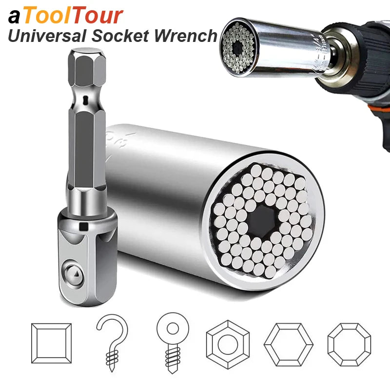 Douille universelle à broches 7 à 19 mm