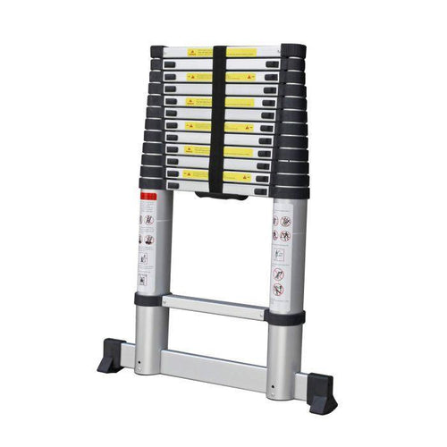 Echelle Télescopique 3,80 m - Pliable Compacte 3.80 - DISTRI-FIBRE - DISTRI-FIBRE