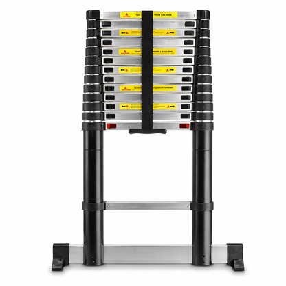 Échelle télescopique MaxiFlex 4,4 m pro barre stabilisante - Bricovibe