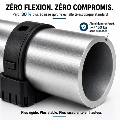 Échelle télescopique MaxiCompact 4,4 m - Aluminium pro