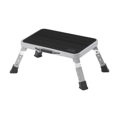Marchepied pliant métal extra-plat, charge 158 kg
