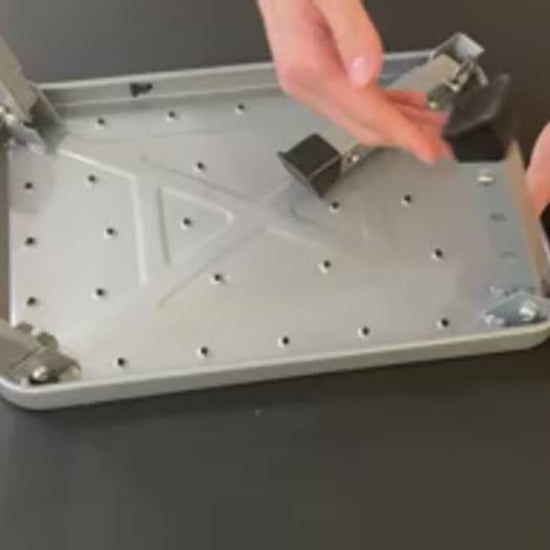 Marche pied extra-plat : dépliage