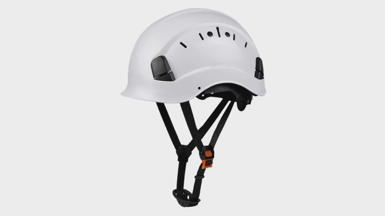 Présentation du casque de chantier ventilé