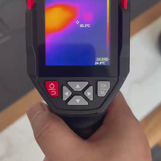 Démonstration de la caméra thermique infrarouge